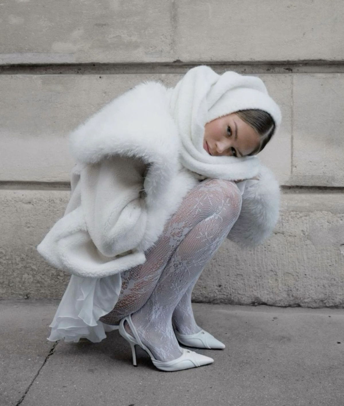 Collant Alexandra White