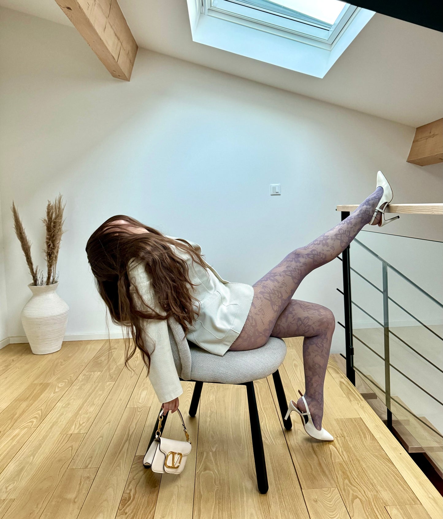 Collant Alexandra Purple