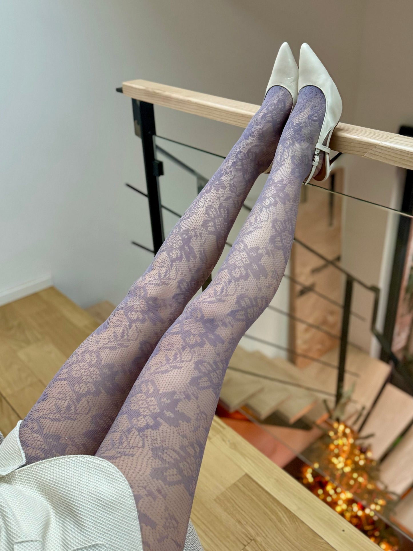 Collant Alexandra Purple